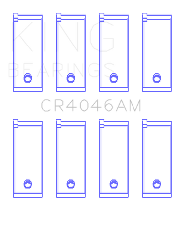 King Engine Bearings Honda D16A/D16Y/D16Z Rod Bearing Set - Size +0.25mm