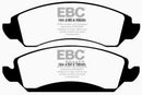 EBC 09-14 Cadillac Escalade 6.0 Hybrid Greenstuff Front Brake Pads-3