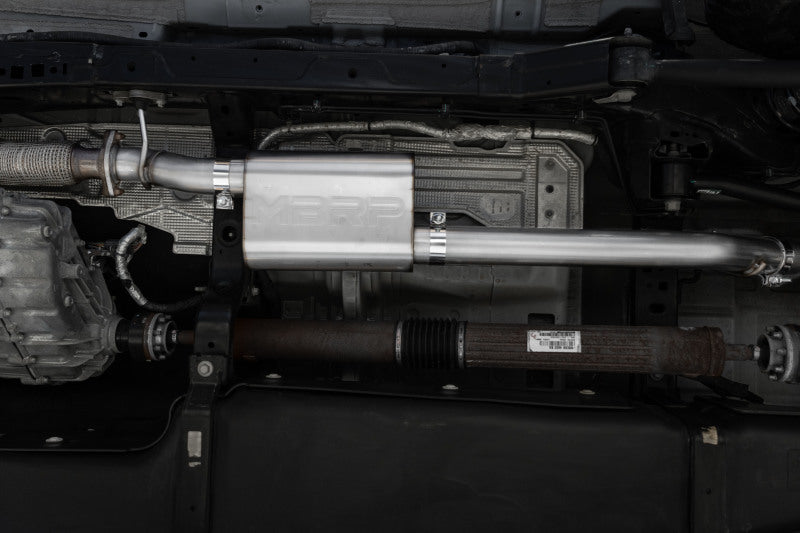 MBRP 21-22 Ford Bronco 2.3/2.7L EcoBoost 2/4-Dr 3in Catback Dual Split Rear Exit Aluminized Steel - 0