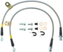 StopTech 06-07 Chrysler 300C SRT-8 Stainless Steel Front Brake Lines-4