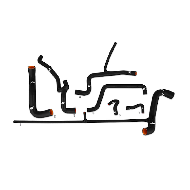 Mishimoto 92-94 Volkswagen Corrado VR6 Black Silicone Hose Kit - 0