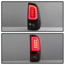 Spyder 97-03 Ford F150 Stylsd. F250 V3 Lght Bar LED Tail Lights - Blk Smk ALT-YD-FF15097V3-LBLED-BSM-9
