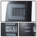 Spyder 14-18 Chevy 1500 / 15-19 GMC 3500 Dually / Bar LED Tail Lights Blk Smke ALT-YD-CS14-LBLED-BSM-7