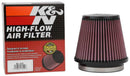 K&N Filter Universal Rubber Filter 5in Flange 6.5in Base 4.5in Top 5.5in Height-10
