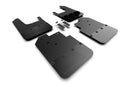 Rally Armor 16-23 Toyota Tacoma Gen 3 Black Mud Flap w/Metallic Black Logo-1