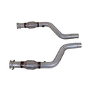 BBK 05-15 Dodge Challenger Charger Short Mid X Pipe w/Catalytic Converters 2-3/4 For LT Headers-8