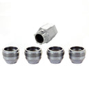 McGard Wheel Lock Nut Set - 4pk. (Under Hub Cap / Cone Seat) M12X1.5 / 19mm & 21mm Hex / .775in. L-7