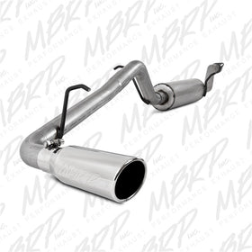 MBRP 04-11 Chevy Colorado / GMC Canyon 2.8L/2.9L/3.5L/3.7L Cat Back Single Side Aluminized Exhaust - 0