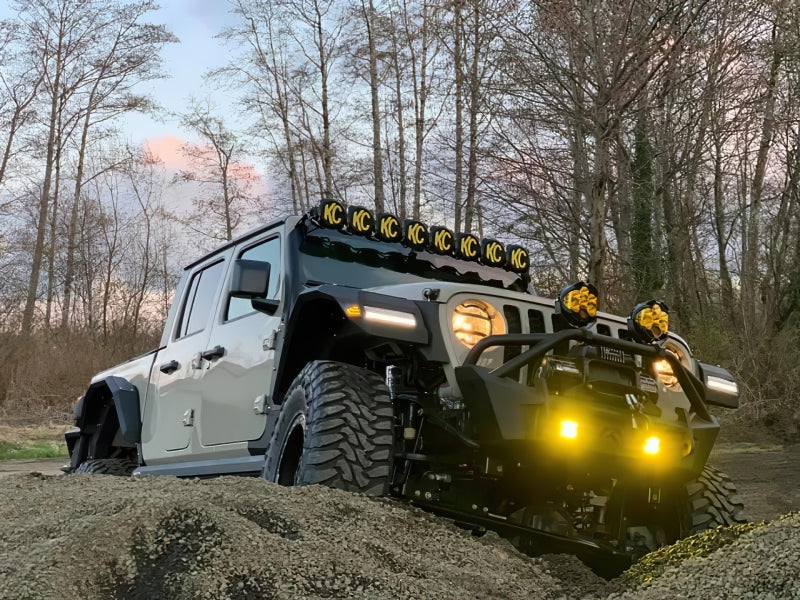 Oracle Jeep Wrangler JL Smoked Lens LED Front Sidemarkers