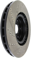 StopTech 05-10 Subaru Impreza WRX/STi Slotted & Drilled Left Front Rotor-6