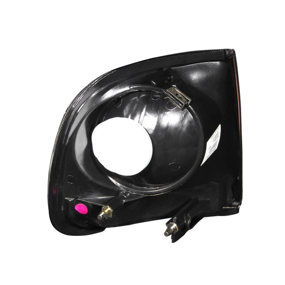 ANZO Corner Lights 1997-2003 Ford F-150 Harley-Davidson Style Corner Lights Chrome w/ Amber Rflct