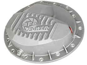 aFe Front Differential Cover (Raw; Street Series); Dodge Diesel Trucks 03-12 L6-5.9/6.7L (td)