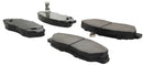 StopTech Performance 98-02 Honda Accord Coupe/Sedan 4cyl Rear Drum/Disc Front Brake Pads-3