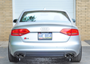 AWE Tuning Audi B8 / B8.5 S4 3.0T Touring Edition Exhaust - Chrome Silver Tips (90mm)-2