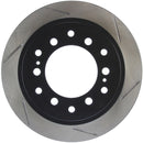StopTech Power Slot 01-07 Toyota Sequoia/03-09 4 Runner / 03-09 Lexus GX470 Slotted Left Rear Rotor-1