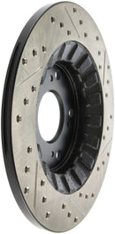 StopTech 00-09 S2000 Slotted & Drilled Right Rear Rotor-5