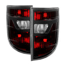 xTune Honda Ridgeline Pickup 06-08 OEM Style Tail Lights Red Smoked ALT-JH-HRID06-OE-RSM-1