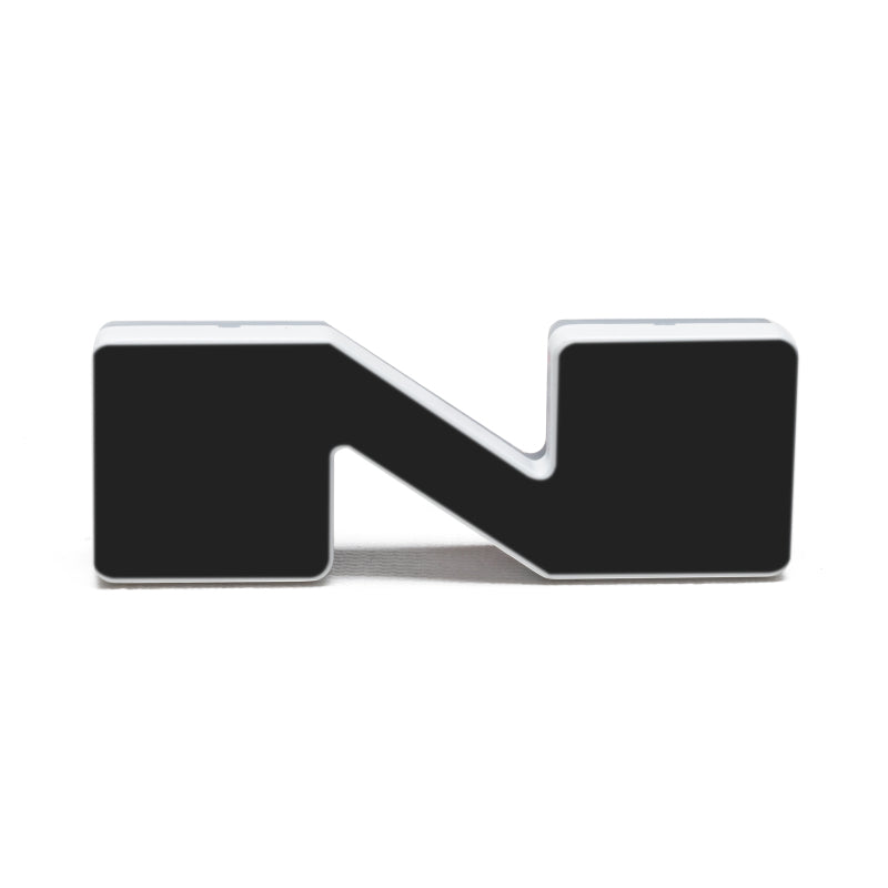 ORACLE Lighting Universal Illuminated LED Letter Badges - Matte Black Surface Finish - N