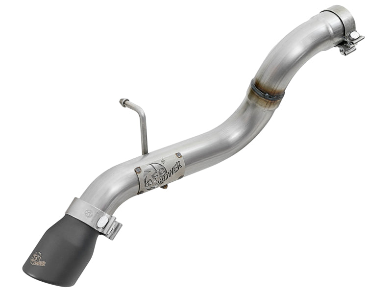 aFe MACH Force-Xp Axle-Back Exhaust System w/Black Tip 18-20 Jeep Wrangler L4-2.0T / V6-3.6L - 0