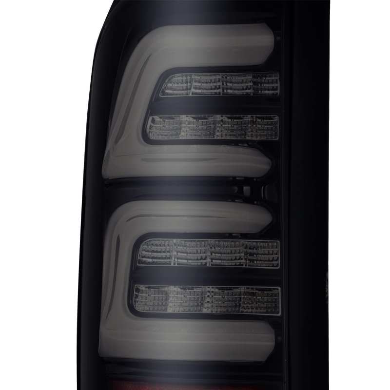 AlphaRex 97-03 Ford F-150 (Excl 4 Door SuperCrew Cab) PRO-Series LED Tail Lights Jet Black - 0