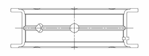 ACL Chevy V8 4.8/5.3/5.7/6.0L Race Series .10mm Oversized Main Bearing Set