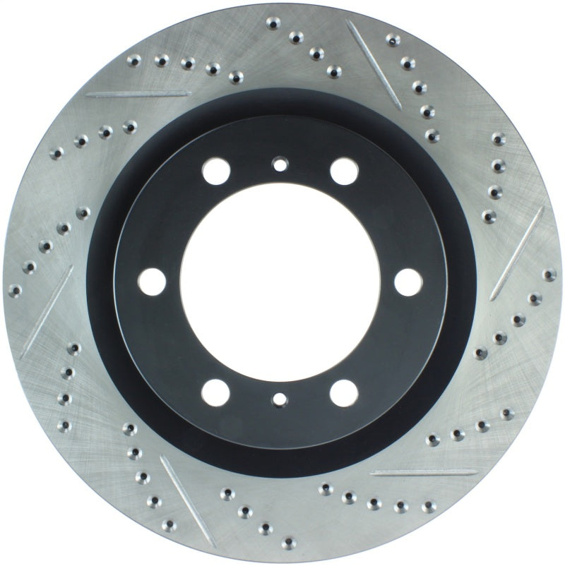 StopTech Slotted & Drilled Sport Brake Rotor - 0