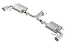 Borla 14-16 Mazda 3 2.0/2.5L AT/MT FWD S-Type Cat-Back Exhaust Single Split Rear Exit-2
