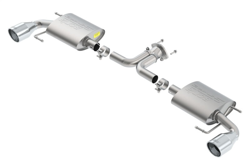 Borla 14-16 Mazda 3 2.0/2.5L AT/MT FWD S-Type Cat-Back Exhaust Single Split Rear Exit - 0