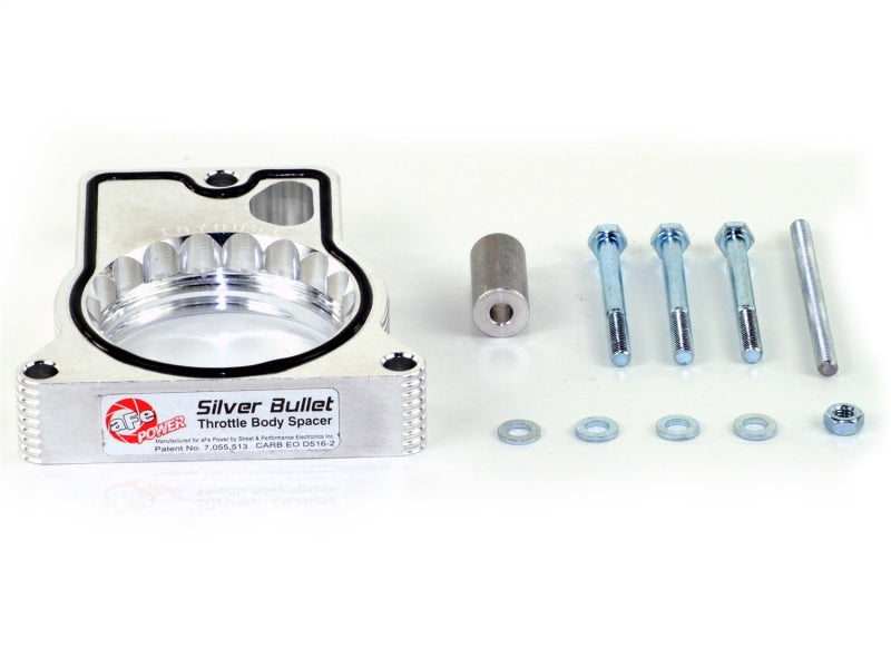 aFe Silver Bullet Throttle Body Spacers TBS GM C/K 1500/2500/3500 96-00 V8-5.0L 5.7L - 0