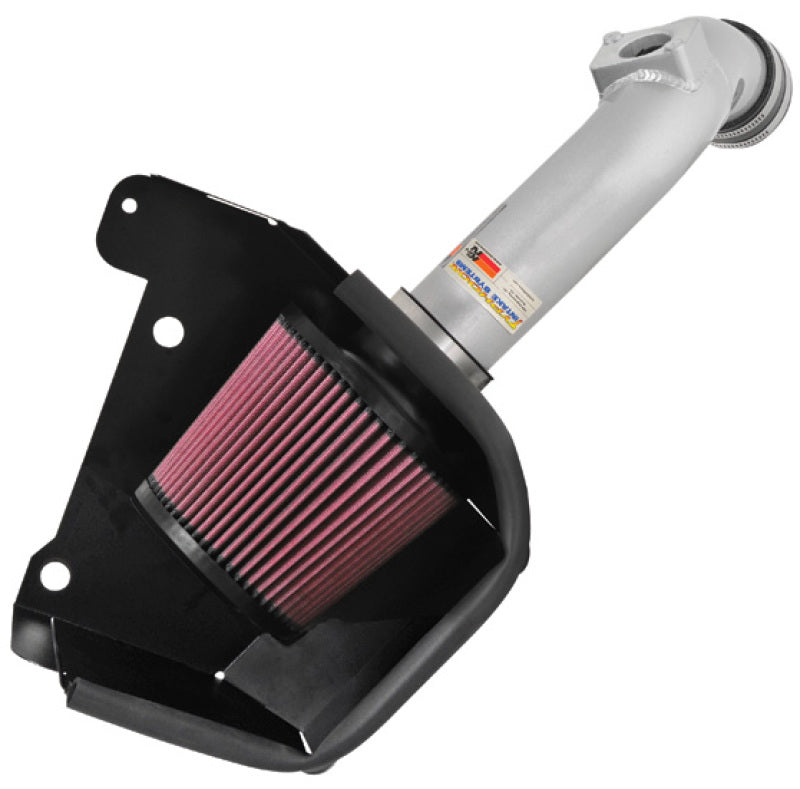 K&N 07 Mitsubishi Lancer L4-2.0L Silver Typhoon Short Ram Intake - 0