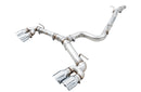 AWE Tuning MK7.5 Golf R Track Edition Exhaust w/Chrome Silver Tips 102mm-1