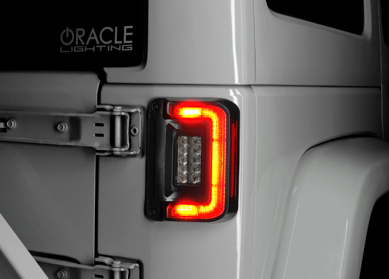 Oracle 07-17 Jeep Wrangler JK Flush Mount LED Tail Lights - Tinted