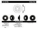 StopTech 07-09 Toyota Tundra / 08-09 Toyota Sequoia Front Left Slotted & Drilled Rotor-1