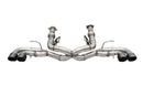 Corsa 2020-25 Corvette C8 3in Xtreme Cat-Back Exhaust 4.5in Black Quad Tips - Deletes stock AFMValve-1