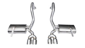 Corsa 1997-2004 Chevrolet Corvette C5 Z06 5.7L V8 Polished Xtreme Axle-Back Exhaust - 0