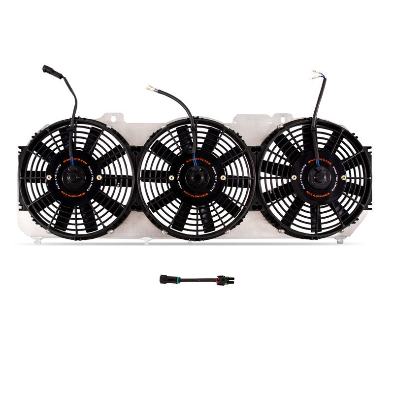 Mishimoto 89-01 Jeep Cherokee XJ 4.0L Performance Aluminum Fan Shroud w/ Controller - 0