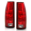ANZO 1988-1999 Chevy C1500 Taillight Red/Clear Lens w/ Circuit Board(OE Replacement)-3