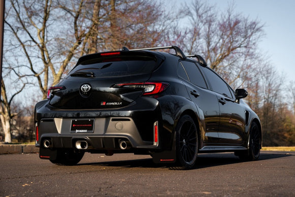 Rally Armor 23-26 Toyota GR Corolla Red UR Mud Flap w/Black Logo