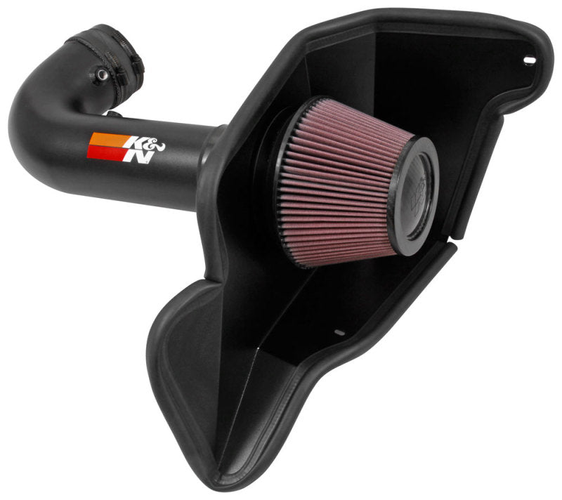 K&N 2016-2017 Ford Mustang Shelby 5.2L V8 Typhoon Cold Air Intake System - 0