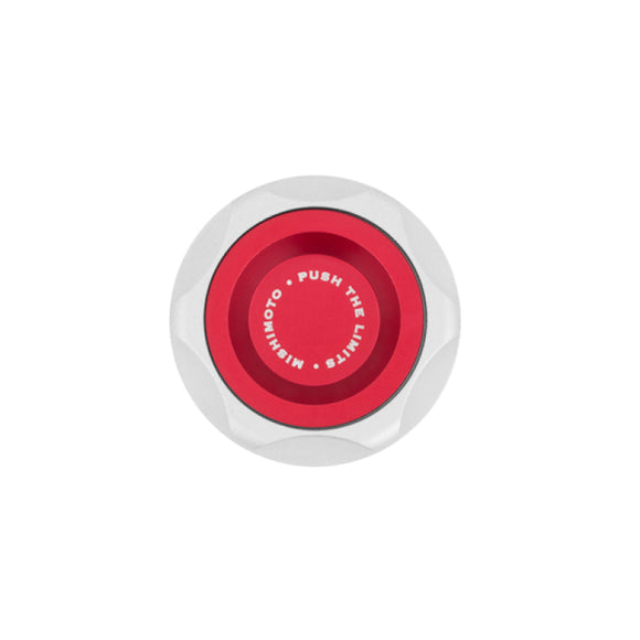 Mishimoto Mitsubishi Oil Filler Cap - Red