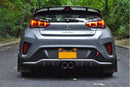 Rally Armor 19-21 Hyundai Veloster Turbo/2.0/R-Spec Black UR Mud Flap w/Dark Grey Logo-3