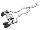 AWE Tuning SwitchPath Cat-Back Exhaust for BMW G8X M3/M4 - Diamond Black Tips-1