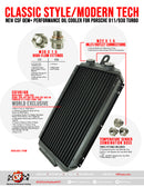 CSF 65-89 Porsche 911 / 930 OEM+ High-Performance Oil Cooler-7