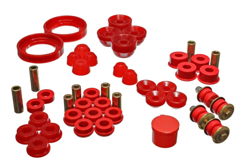 Energy Suspension 94-97 Honda Accord/Odyssey Red Hyper-Flex Master Bushing Set - 0