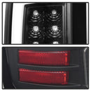 Spyder 07-13 GMC Sierra 1500 V2 Light Bar LED Tail Lights - Black (ALT-YD-GS07V2-LBLED-BK)-11