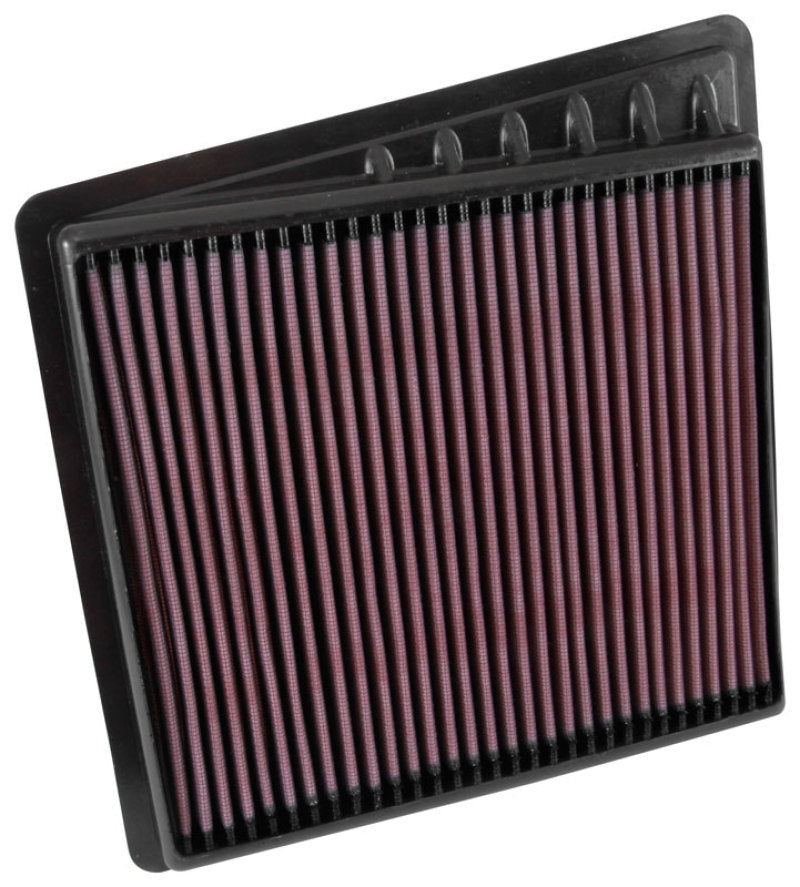 K&N 2016-2017 Nissan Titan XD V8-5.6L F/I Drop In Air Filter - 0