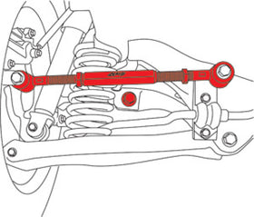 SPC Performance 07-10 Hyundai Elantra/Kia Optima Rear EZ Arm XR Adjustable Control Arm - 0