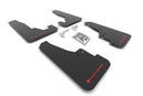 Rally Armor 16-26 Dodge Durango GT/Hellcat/RT/SRT 392/SXT Black UR Mud Flap Red Logo-1