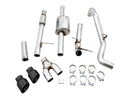 AWE Tuning 4th Gen GM 1500 5.3L 0FG Cat-Back Dual Side Exit (Flat Bumper) - Diamond Tips-4