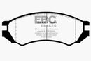 EBC 91-93 Nissan NX 2.0 (ABS) Yellowstuff Front Brake Pads-3
